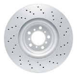 Dynamic Friction 2015-2020 BMW M2 Left Front Drilled GeoSPEC Coated Rotor (380x30 Vented) by Dynamic Friction Company 624-31129D