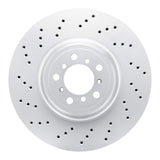Dynamic Friction 2015-2020 BMW M2 Left Front Drilled GeoSPEC Coated Rotor (380x30 Vented) by Dynamic Friction Company 624-31129D