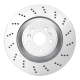 Dynamic Friction 2020-2025 BMW X4 Right Rear Drilled GeoSPEC Coated Rotor by Dynamic Friction Company 624-31187D