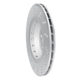 Dynamic Friction 2020-2025 BMW X4 Right Rear Drilled GeoSPEC Coated Rotor by Dynamic Friction Company 624-31187D