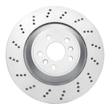 Dynamic Friction 2020-2025 BMW X4 Left Rear Drilled GeoSPEC Coated Rotor by Dynamic Friction Company 624-31188D