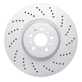 Dynamic Friction 2021-2025 BMW M4 Right Front Drilled GeoSPEC Coated Rotor by Dynamic Friction Company 624-31193D