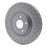 Dynamic Friction 2006-2013 Chevrolet Corvette Front Drilled GeoSPEC Coated Rotor (355x32 Vented) by Dynamic Friction Company 624-47034