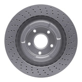 Dynamic Friction 2006-2013 Chevrolet Corvette Front Drilled GeoSPEC Coated Rotor (355x32 Vented) by Dynamic Friction Company 624-47034