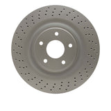 Dynamic Friction 2006-2013 Chevrolet Corvette Front Drilled GeoSPEC Coated Rotor (355x32 Vented) by Dynamic Friction Company 624-47034