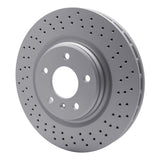 Dynamic Friction 2005-2008 Pontiac Grand Prix Front Drilled GeoSPEC Coated Rotor (323x32 Vented) by Dynamic Friction Company 624-52018