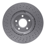 Dynamic Friction 2005-2008 Pontiac Grand Prix Front Drilled GeoSPEC Coated Rotor (323x32 Vented) by Dynamic Friction Company 624-52018