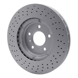 Dynamic Friction 2005-2008 Pontiac Grand Prix Front Drilled GeoSPEC Coated Rotor (323x32 Vented) by Dynamic Friction Company 624-52018