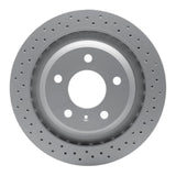 Dynamic Friction 2005-2008 Pontiac Grand Prix Rear Drilled GeoSPEC Coated Rotor (305x26 Vented) by Dynamic Friction Company 624-52019