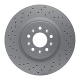 Dynamic Friction 2005-2006 Ford GT Front Drilled GeoSPEC Coated Rotor (355x32 Vented) by Dynamic Friction Company 624-54054