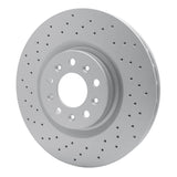 Dynamic Friction 2005-2006 Ford GT Rear Drilled GeoSPEC Coated Rotor (335x32 Vented) by Dynamic Friction Company 624-54055