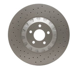 Dynamic Friction 2016-2018 Ford Mustang Right Front Drilled GeoSPEC Coated Rotor (394x36 Vented) by Dynamic Friction Company 624-54080D
