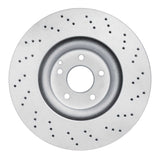 Dynamic Friction 2003-2007 Mercedes-Benz C350 Front Drilled GeoSPEC Coated Rotor (345x30 Vented) by Dynamic Friction Company 624-63044