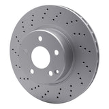 Dynamic Friction 2002-2006 Mercedes-Benz CL500 Front Drilled GeoSPEC Coated Rotor (310x28 Vented) by Dynamic Friction Company 624-63054