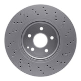 Dynamic Friction 2002-2006 Mercedes-Benz CL500 Front Drilled GeoSPEC Coated Rotor (310x28 Vented) by Dynamic Friction Company 624-63054