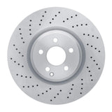 Dynamic Friction 2003-2006 Mercedes-Benz S55 AMG Front Drilled GeoSPEC Coated Rotor (360x36 Vented) by Dynamic Friction Company 624-63056