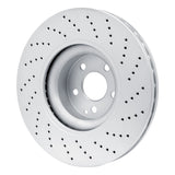 Dynamic Friction 2003-2006 Mercedes-Benz S55 AMG Front Drilled GeoSPEC Coated Rotor (360x36 Vented) by Dynamic Friction Company 624-63056