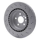 Dynamic Friction 2003-2006 Mercedes-Benz CL55 AMG Rear Drilled GeoSPEC Coated Rotor (330x26 Vented) by Dynamic Friction Company 624-63057