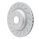 Dynamic Friction 2003-2012 Mercedes-Benz SL63 AMG Rear Drilled GeoSPEC Coated Rotor (330x26 Vented) by Dynamic Friction Company 624-63061