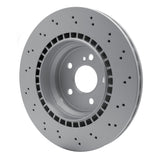 Dynamic Friction 2003-2011 Mercedes-Benz E55 AMG Rear Drilled GeoSPEC Coated Rotor (330x26 Vented) by Dynamic Friction Company 624-63062