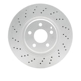 Dynamic Friction 2003-2012 Mercedes-Benz E500 Front Drilled GeoSPEC Coated Rotor (330x32.1 Vented) by Dynamic Friction Company 624-63063