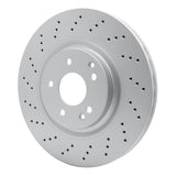 Dynamic Friction 2003-2011 Mercedes-Benz C230 Front Drilled GeoSPEC Coated Rotor (330x28.1 Vented) by Dynamic Friction Company 624-63070