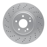 Dynamic Friction 2003-2011 Mercedes-Benz C230 Front Drilled GeoSPEC Coated Rotor (330x28.1 Vented) by Dynamic Friction Company 624-63070