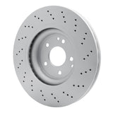 Dynamic Friction 2003-2011 Mercedes-Benz C230 Front Drilled GeoSPEC Coated Rotor (330x28.1 Vented) by Dynamic Friction Company 624-63070
