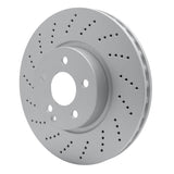Dynamic Friction 2008-2016 Mercedes-Benz E400 Front Drilled GeoSPEC Coated Rotor (322x32 Vented) by Dynamic Friction Company 624-63085