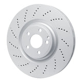 Dynamic Friction 2012-2018 Mercedes-Benz CLS550 Front Drilled GeoSPEC Coated Rotor (360x36 Vented) by Dynamic Friction Company 624-63097