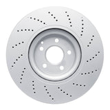 Dynamic Friction 2012-2018 Mercedes-Benz CLS550 Front Drilled GeoSPEC Coated Rotor (360x36 Vented) by Dynamic Friction Company 624-63097