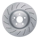 Dynamic Friction 2012-2018 Mercedes-Benz CLS550 Front Drilled GeoSPEC Coated Rotor (360x36 Vented) by Dynamic Friction Company 624-63097