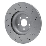 Dynamic Friction 2012-2020 Mercedes-Benz SLK350 Front Drilled GeoSPEC Coated Rotor (344x32 Vented) by Dynamic Friction Company 624-63098