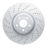 Dynamic Friction 2013-2020 Mercedes-Benz SL550 Front Drilled GeoSPEC Coated Rotor (360x36 Vented) by Dynamic Friction Company 624-63103