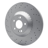 Dynamic Friction 2015-2017 Mercedes-Benz Maybach S600 Rear Drilled GeoSPEC Coated Rotor (360x26 Vented) by Dynamic Friction Company 624-63111