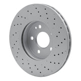 Dynamic Friction 2012-2017 Mercedes-Benz GLA200 (Mexico) Front Drilled GeoSPEC Coated Rotor (295x28 Vented) by Dynamic Friction Company 624-63120
