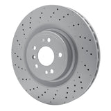 Dynamic Friction 2012-2019 Mercedes-Benz ML400 Front Drilled GeoSPEC Coated Rotor (350x32 Vented) by Dynamic Friction Company 624-63139