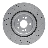 Dynamic Friction 2012-2019 Mercedes-Benz ML400 Front Drilled GeoSPEC Coated Rotor (350x32 Vented) by Dynamic Friction Company 624-63139