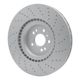 Dynamic Friction 2012-2019 Mercedes-Benz ML550 Front Drilled GeoSPEC Coated Rotor (375x36 Vented) by Dynamic Friction Company 624-63145