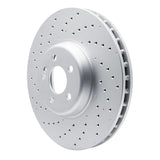 Dynamic Friction 2016-2023 Mercedes-Benz GLC43 AMG Front Drilled GeoSPEC Coated Rotor (360x36 Vented) by Dynamic Friction Company 624-63152