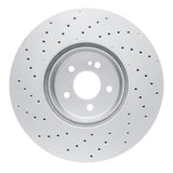 Dynamic Friction 2016-2023 Mercedes-Benz GLC43 AMG Front Drilled GeoSPEC Coated Rotor (360x36 Vented) by Dynamic Friction Company 624-63152