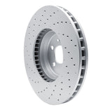 Dynamic Friction 2016-2023 Mercedes-Benz GLC43 AMG Front Drilled GeoSPEC Coated Rotor (360x36 Vented) by Dynamic Friction Company 624-63152