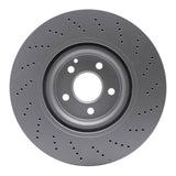 Dynamic Friction 2015-2017 Mercedes-Benz CLS400 Front Drilled GeoSPEC Coated Rotor (344x32 Vented) by Dynamic Friction Company 624-63170