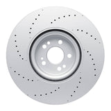 Dynamic Friction 2020-2026 Mercedes-Benz GLS450 Front Drilled GeoSPEC Coated Rotor (375x36 Vented) by Dynamic Friction Company 624-63180
