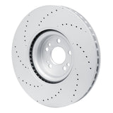 Dynamic Friction 2020-2026 Mercedes-Benz GLS450 Front Drilled GeoSPEC Coated Rotor (375x36 Vented) by Dynamic Friction Company 624-63180