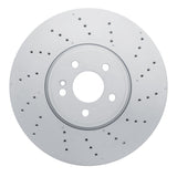 Dynamic Friction 2020-2025 Mercedes-Benz GLB35 AMG Front Drilled GeoSPEC Coated Rotor (350x32 Vented) by Dynamic Friction Company 624-63188