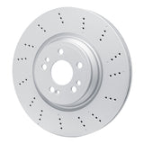 Dynamic Friction 2020-2023 Mercedes-Benz GLE350 Front Drilled GeoSPEC Coated Rotor (354x32 Vented) by Dynamic Friction Company 624-63192