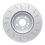 Dynamic Friction 2020-2023 Mercedes-Benz GLE350 Front Drilled GeoSPEC Coated Rotor (354x32 Vented) by Dynamic Friction Company 624-63192
