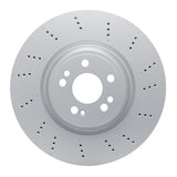 Dynamic Friction 2020-2023 Mercedes-Benz GLE350 Front Drilled GeoSPEC Coated Rotor (354x32 Vented) by Dynamic Friction Company 624-63192