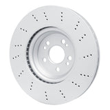 Dynamic Friction 2020-2023 Mercedes-Benz GLE350 Front Drilled GeoSPEC Coated Rotor (354x32 Vented) by Dynamic Friction Company 624-63192